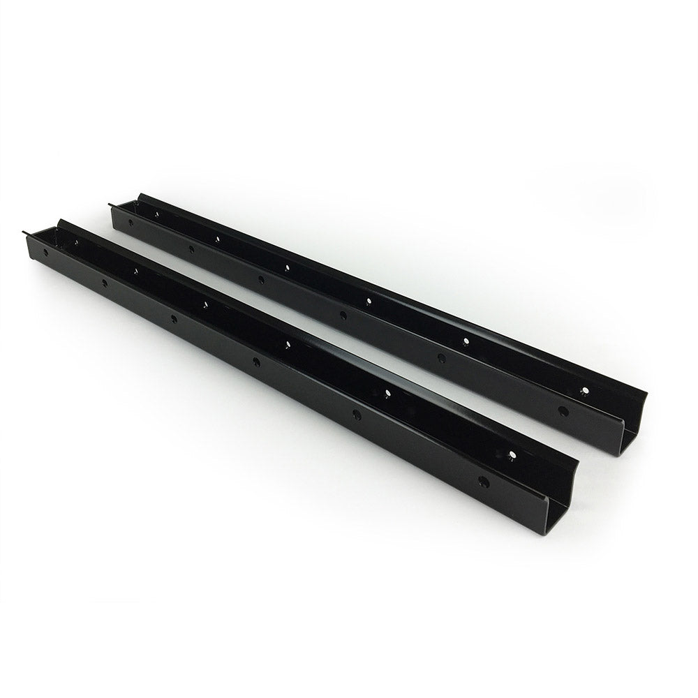 Pair of Quick Dam Flood Gate side rails accessories designed to connect and secure flood gates for extended doorway flood protection.