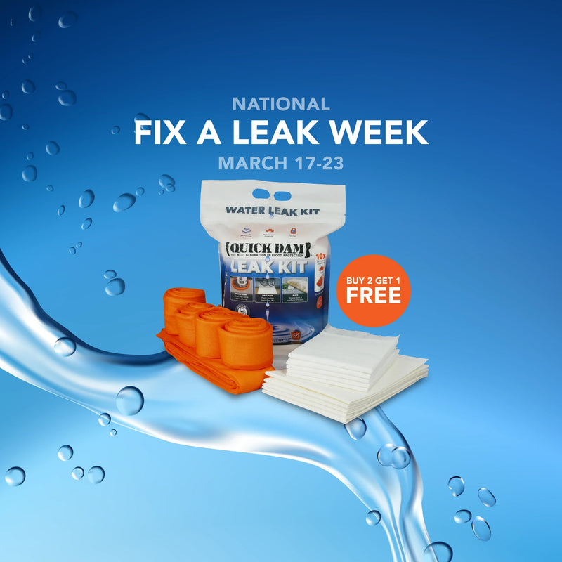 Fix a Leak Week Feature: Protect Your Home and Save Water with Quick Dam’s Leak Kit