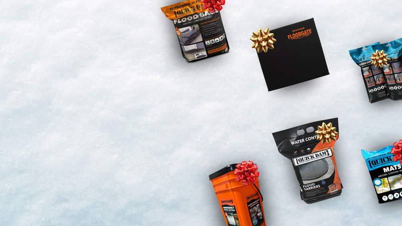 Assorted product packages on a textured white surface