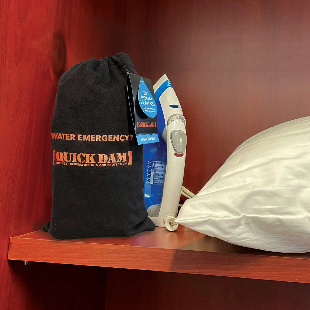In-Room Leak Kit - QuickDams