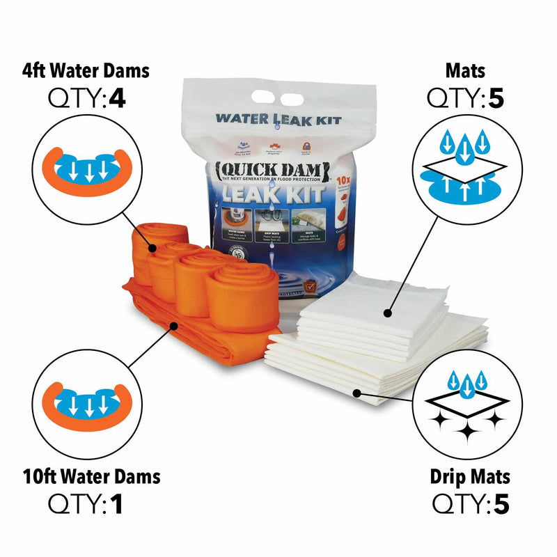 Indoor Leak Kit – Quick Dams