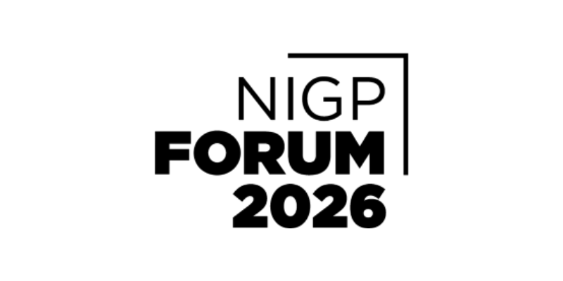 NIGP Forum 2026 logo on a white background