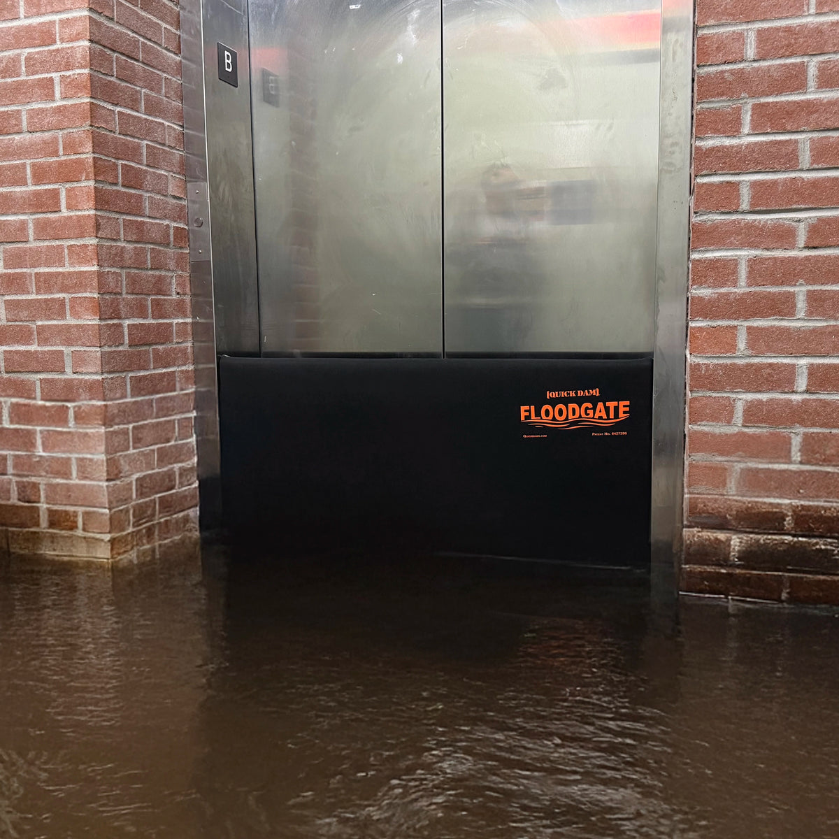 Quick Dam Flood Gate in Elevator