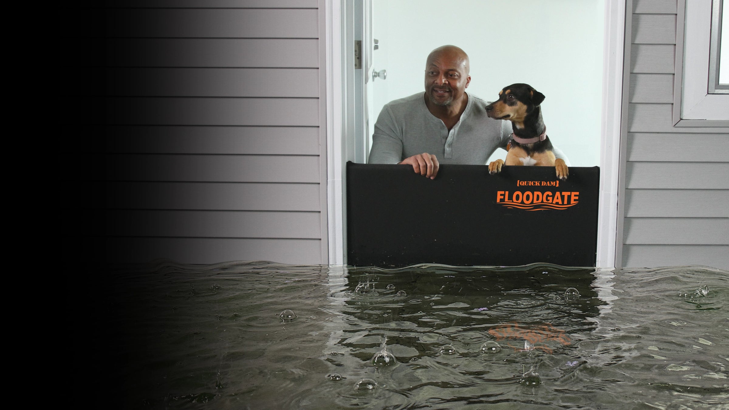 Quick Dam Flood Gate Entryway Protection